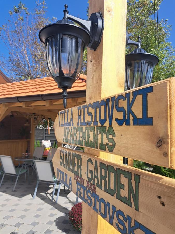Villa Ristovski 奥赫里德 外观 照片
